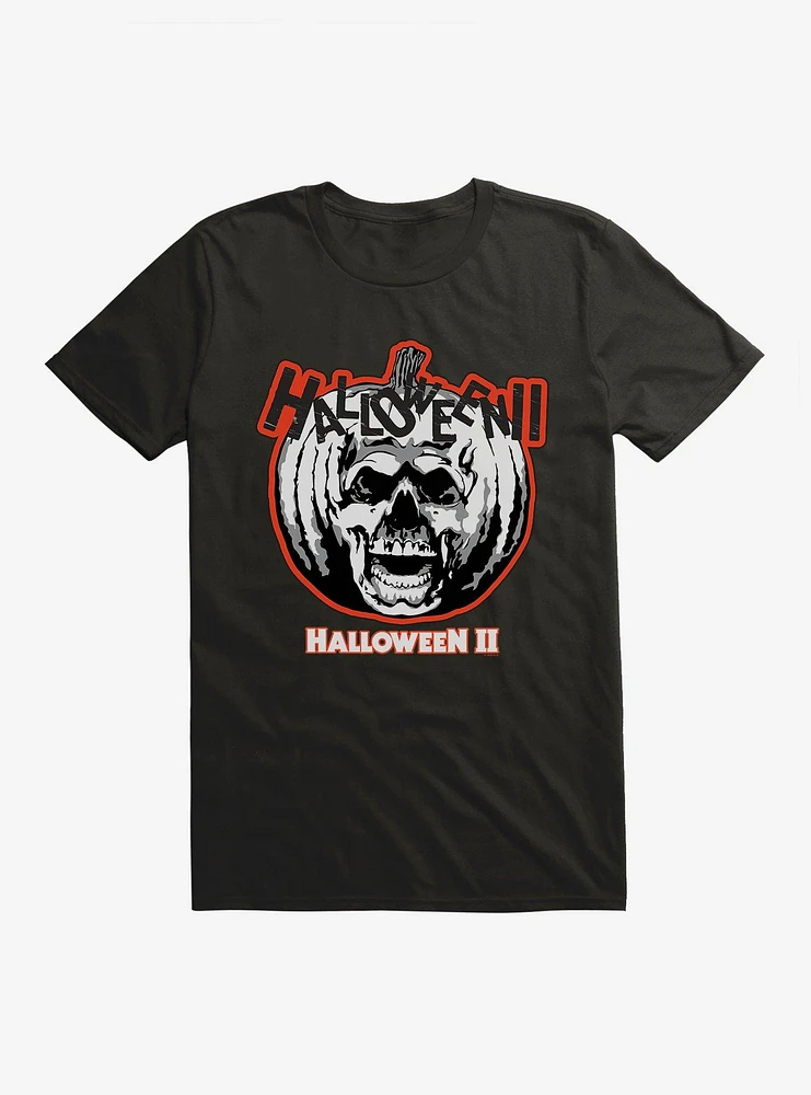 Halloween II Pumpkin Skull T-Shirt