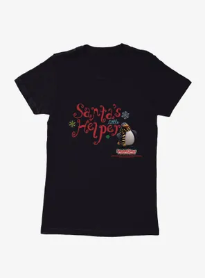 Santa Claus Is Comin' To Town! Santa's Little Helper Womens T-Shirt