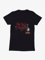 Santa Claus Is Comin' To Town! Santa's Little Helper Womens T-Shirt