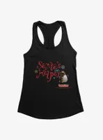 Santa Claus Is Comin' To Town! Santa's Little Helper Womens Tank Top