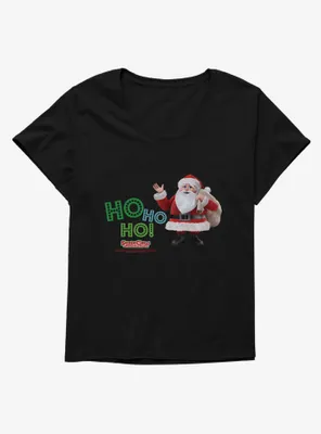 Santa Claus Is Comin' To Town! Ho Ho! Womens T-Shirt Plus