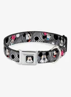 Disney Mickey Mouse Minnie Peek A Boo Seatbelt Buckle Dog Collar