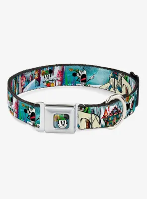 Disney Mickey Mouse Minnie Yodelberg Seatbelt Buckle Dog Collar