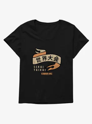 Cobra Kai Sekai Taikai Womens T-Shirt Plus