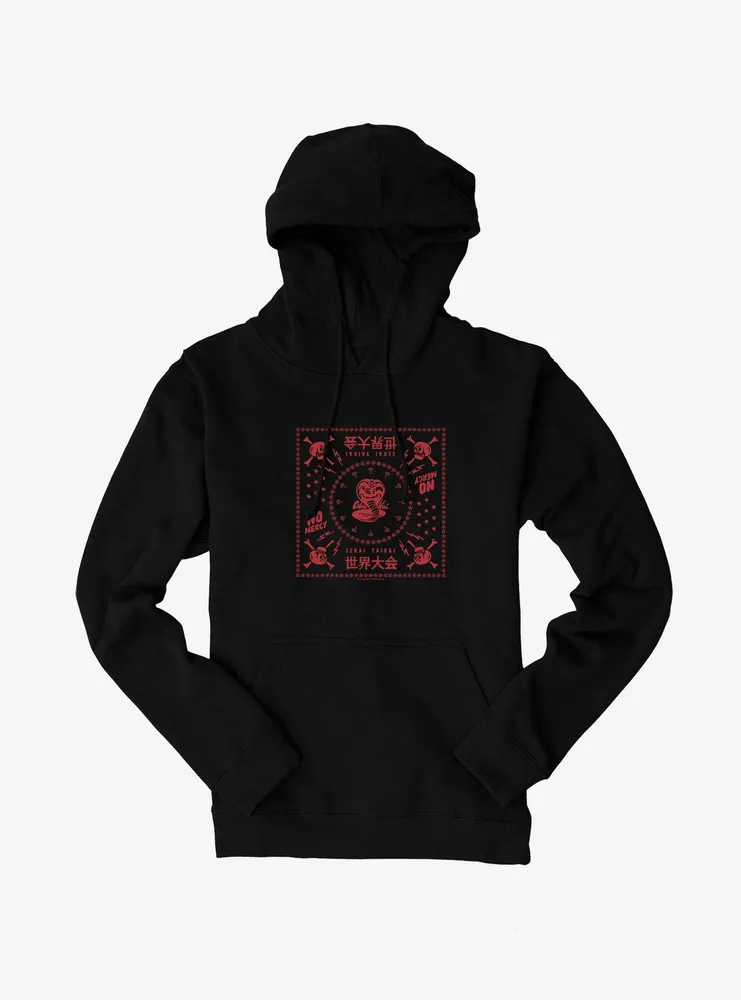 Cobra Kai Snake No Mercy Sekai Taikai Hoodie