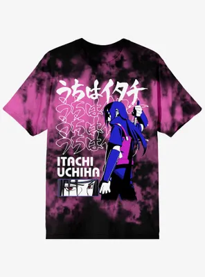 Naruto Shippuden Itachi Anbu Purple Wash T-Shirt