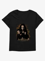 Twilight New Moon Group Womens T-Shirt Plus