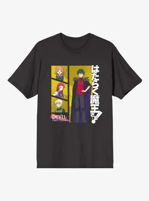 The Devil Is A Part-Timer! Panel T-Shirt