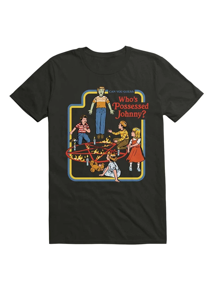 Who's Possessed Johnny? T-Shirt By Steven Rhodes