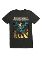 Living Well T-Shirt By Steven Rhodes