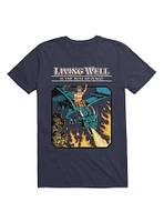 Living Well T-Shirt By Steven Rhodes