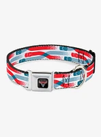 Disney Pixar Cars 3 Crossing Seatbelt Buckle Dog Collar