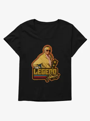 Stan Lee Universe The Legend Womens T-Shirt Plus