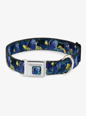 Disney Pixar Finding Nemo Dory Poses Seatbelt Buckle Pet Collar