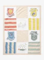 Harry Potter Hogwarts Icons Baby Blanket - BoxLunch Exclusive