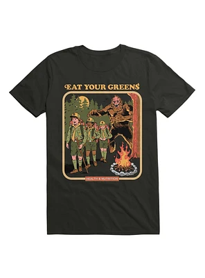 Eat Your Greens T-Shirt By Steven Rhodes