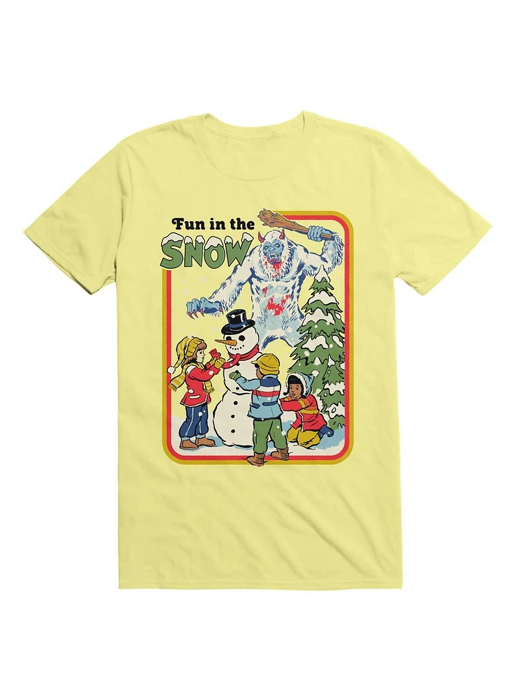 Fun The Snow T-Shirt By Steven Rhodes