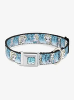 Disney Frozen Art Collection Seatbelt Buckle Pet Collar