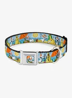 Disney Frozen Olaf Summertime Beach Seatbelt Buckle Pet Collar