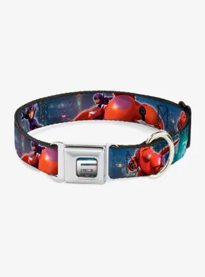 Disney Pixar Big Hero 6 San Fransokyo Seatbelt Buckle Pet Collar