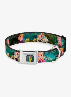 Disney Frozen Anna Hans Kristoff Seatbelt Buckle Pet Collar