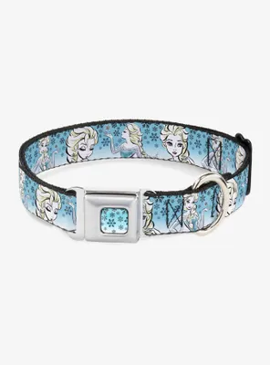 Disney Frozen Art Collection Seatbelt Buckle Pet Collar