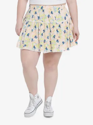 Disney Lilo & Stitch Floral Skort Plus