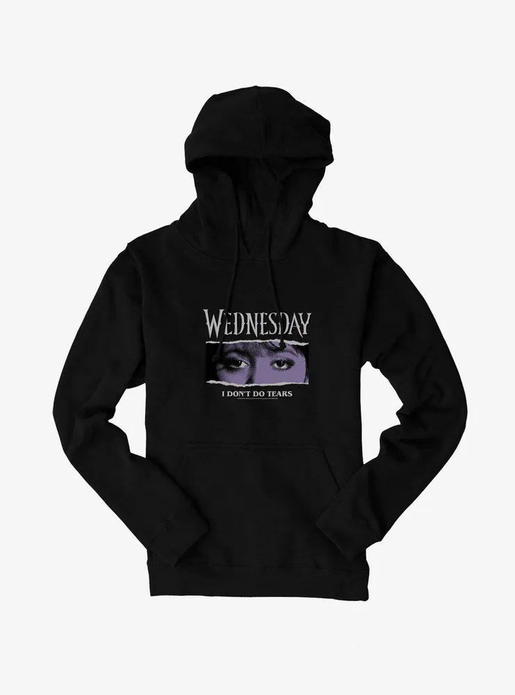 Wednesday Eyes Don't Do Tears Hoodie