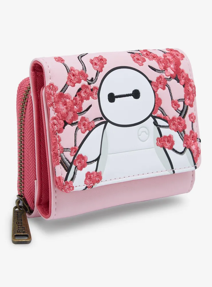 Loungefly Disney Big Hero 6 Baymax Cherry Blossom Small Wallet - BoxLunch Exclusive