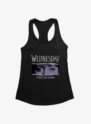 Wednesday Eyes Don't Do Tears Womens Tank Top