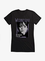 Wednesday Black Is My Happy Color Girls T-Shirt