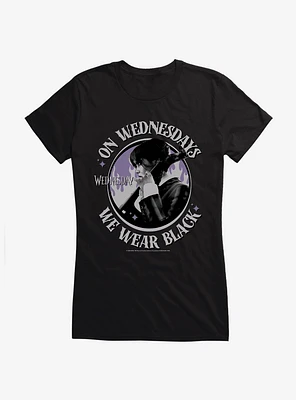 Wednesday Cello We Wear Black Girls T-Shirt
