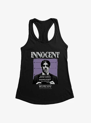 Wednesday Innocent Gomez Mug Shot Girls Tank