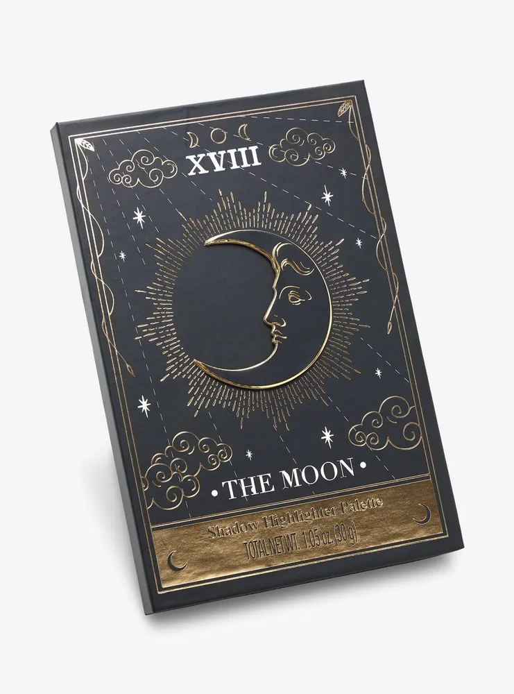 Moon Tarot Card Eyeshadow & Highlighter Palette