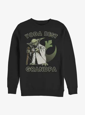 Star Wars Yoda Best Grandpa Sweatshirt