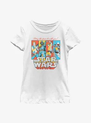Star Wars Pop Culture Crew Youth Girls T-Shirt