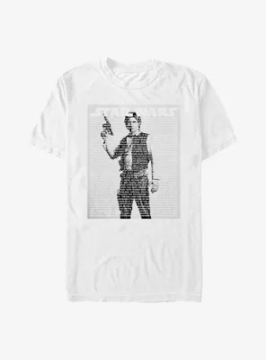 Star Wars Han Solo Story Poster T-Shirt