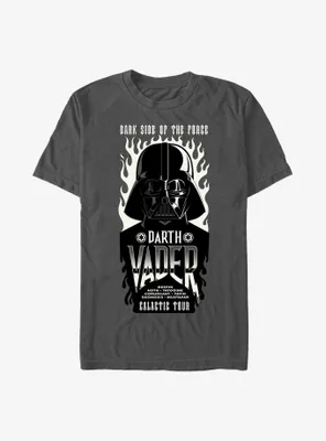 Star Wars Vader Flame Galactic Tour T-Shirt