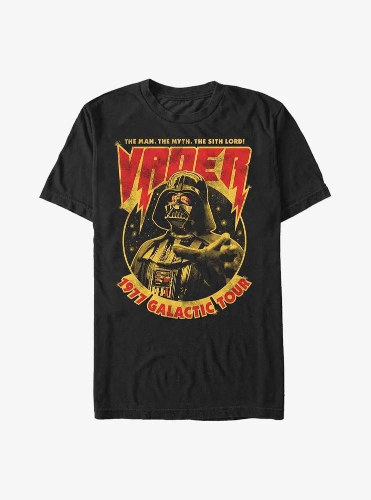 Star Wars Vader Sith Lord Galactic Tour T-Shirt