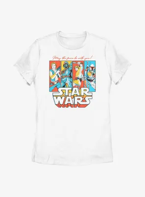 Star Wars Pop Culture Crew Womens T-Shirt