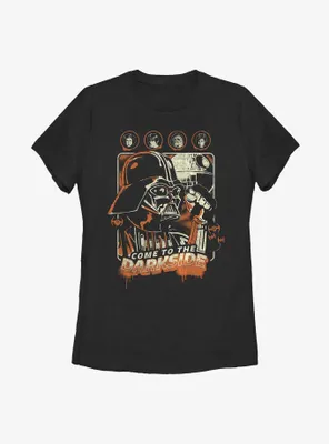 Star Wars Spooky Darkside Womens T-Shirt