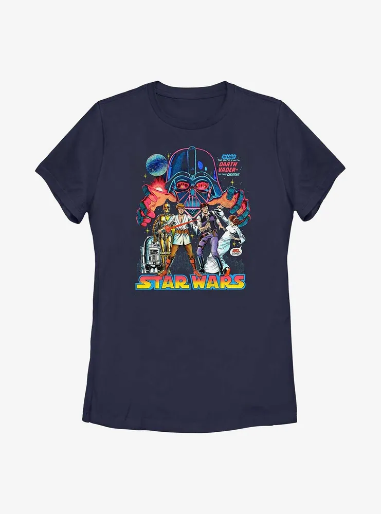 Star Wars Vader Grab Womens T-Shirt