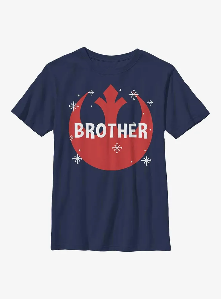 Star Wars Brother Rebel Snowflake Youth T-Shirt