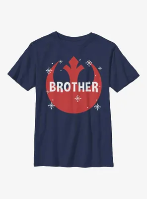 Star Wars Brother Rebel Snowflake Youth T-Shirt