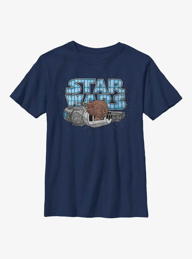 Star Wars Chewie Cartoon Youth T-Shirt