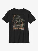 Star Wars Vader Outline Graphic Youth T-Shirt