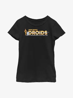 Star Wars Adventurous Droids Youth Girls T-Shirt