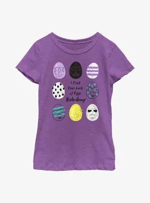 Star Wars Lack of Easter Eggs Disturbing Youth Girls T-Shirt