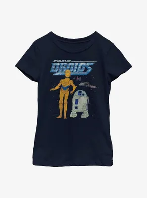 Star Wars R2-D2 And C-3PO Youth Girls T-Shirt