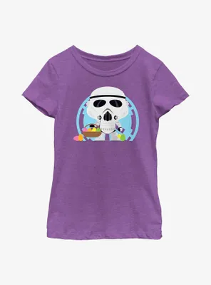 Star Wars Stormtrooper Easter Egg Hunter Youth Girls T-Shirt